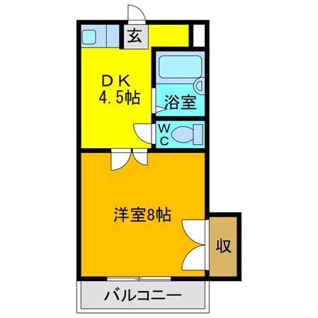 シルキーウェイの物件間取画像